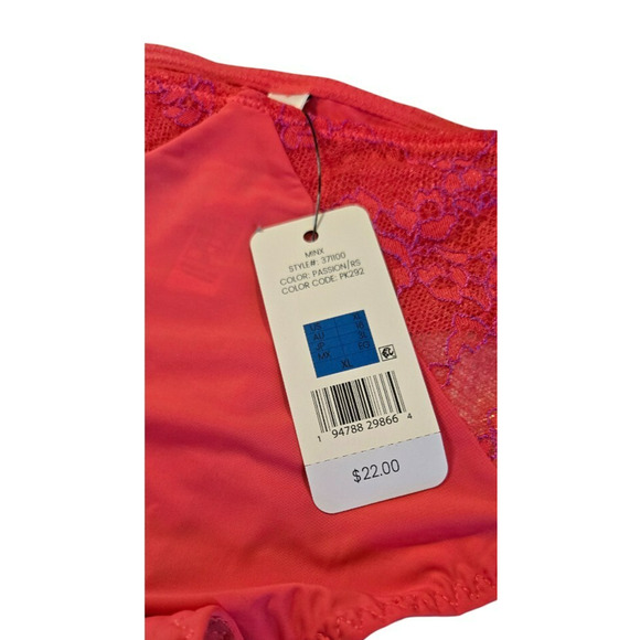 Skarlett Blue Size Extra Large Womens Minx Thong Panty Passion Fruit/Rose Violet - Picture 2 of 5